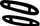 Black clap stick icon